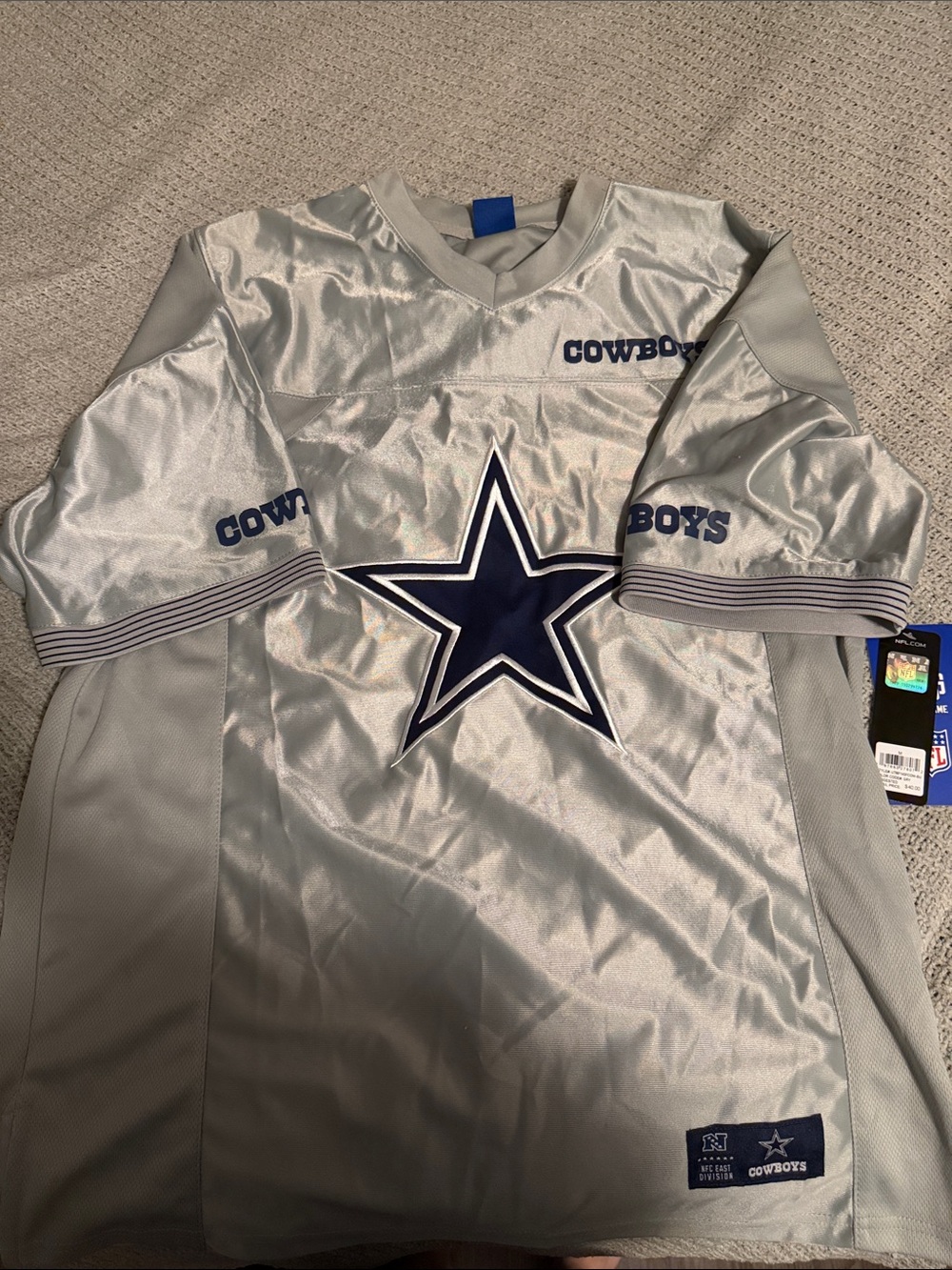 Dallas Cowboys Silver Star Jersey